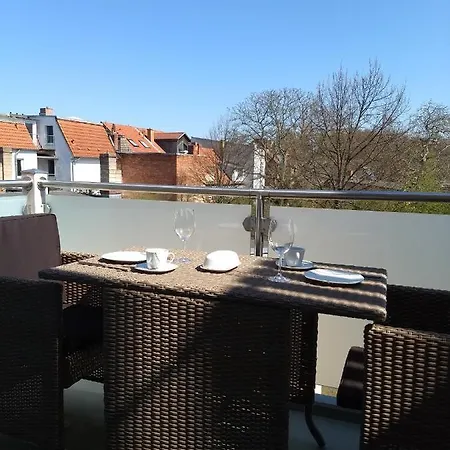 Strandgut Mit Balkon & Parkplatz - Abc201 By Abcwismar Apartment *